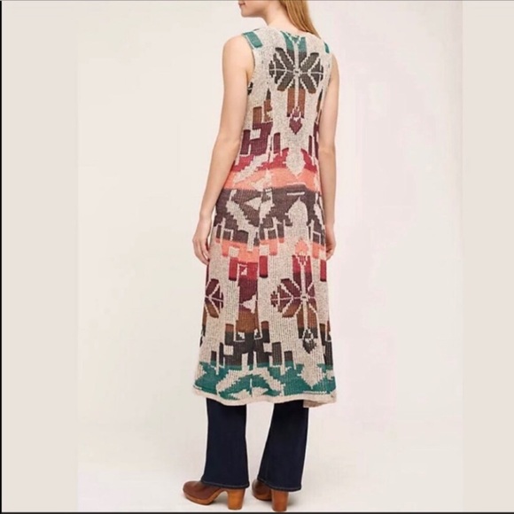 Anthropologie Esmeralda knit duster long cardigan - Picture 3 of 6